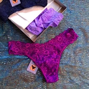 3 pack Hanky Panky thong panties